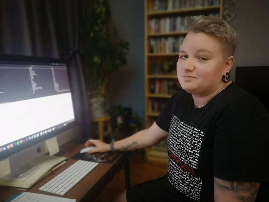 Devin Hartley, the CFI's director of film operations.