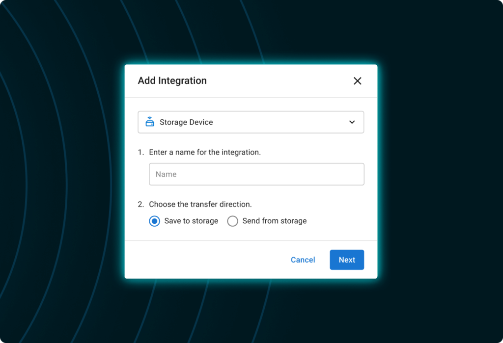MASV storage gateway