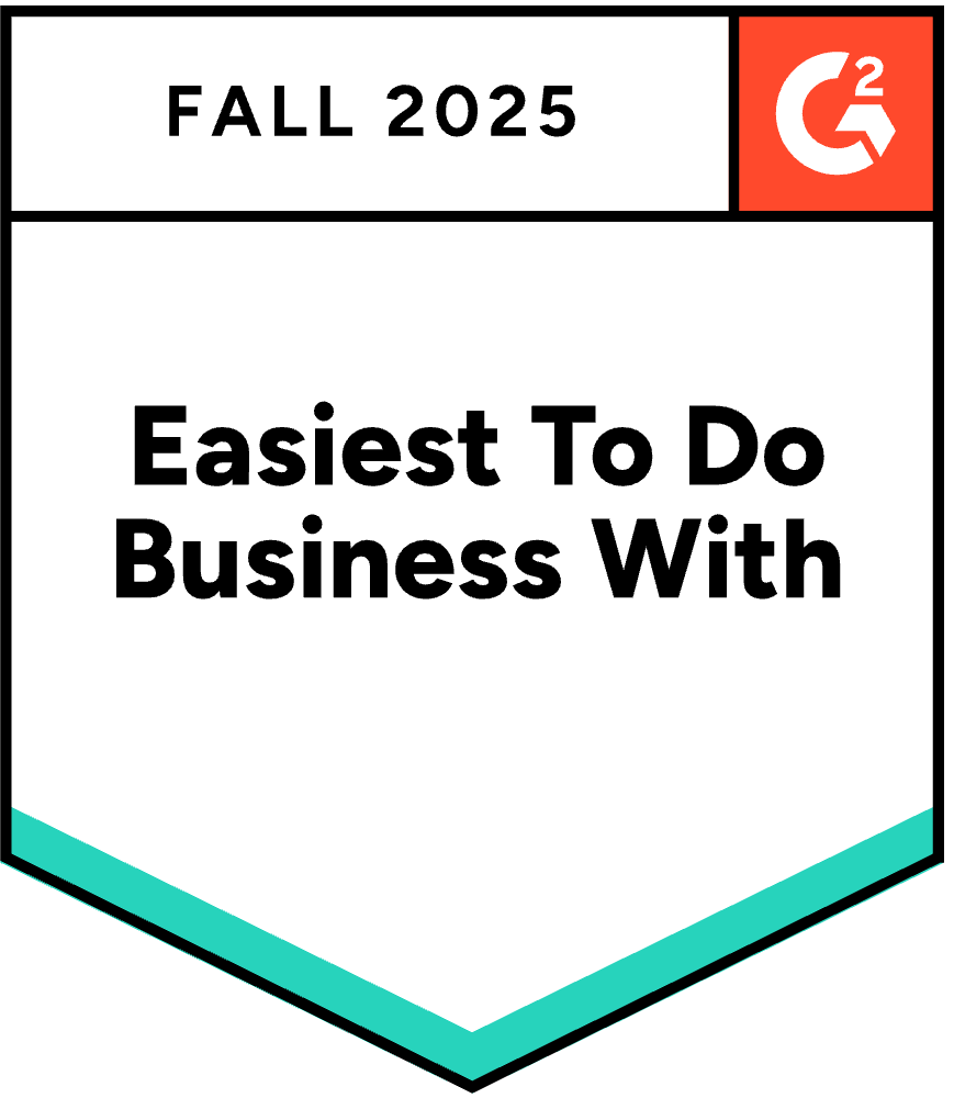 Managed File Transfer: Easiest To Do Business With - Fall 2025 G2 Award. Contact us to learn more.